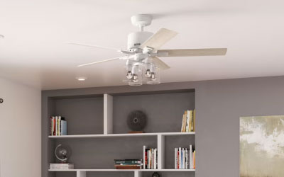 smart fan with remote wall controls